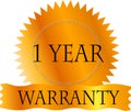 Gold Certicate 1 Year Warranty