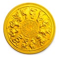 Gold Chinese Zodiac Coin