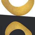 Gold circles background