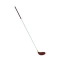 Golf club wood vector ball sport illustration driver white game equipment iron isolated Royalty Free Stock Photo