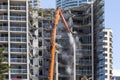 Demolition of an older apartment building