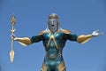 Aquaman sculpture at the New Atlantis at Sea World Gold Coast Queensland Australia