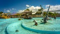 Gold Coast, Queensland, Australia - Castaway Bay Battle Boats at Seaworld theme park