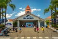 Gold Coast, Queensland, Australia - Seaworld theme park entrance