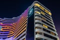 Gold Coast, Queensland, Australia - The Star casino building at night