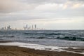 The Gold Coast Skyline in Australia Royalty Free Stock Photo