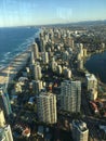 Gold Coast Skyline Australia Royalty Free Stock Photo