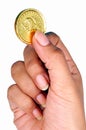 Gold coin