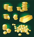 Gold coin and bullion