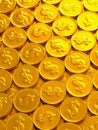 Gold coins