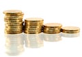 Gold Coins Royalty Free Stock Photo