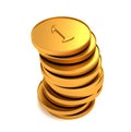 Gold coins