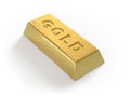 Gold collection - push here Royalty Free Stock Photo