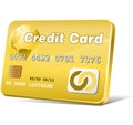 Gold credit card