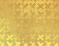 Gold cross pattern shiny metallic textured overlay background