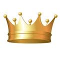 Gold Crown Royalty Free Stock Photo
