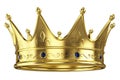 Gold crown Royalty Free Stock Photo