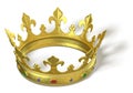 Gold crown with jewels