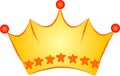 Gold crown logo