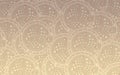 Gold crypto coin iota sign, against the background of iota tanned coins