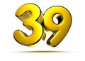 39 gold 3D.