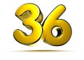 36 gold 3D.