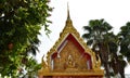 Gold decorated temple in Thailand