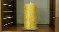 Gold decoration candle