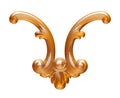 Gold decoration ornament design