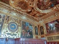 Gold luxury decor Doge Palace Venice Royalty Free Stock Photo