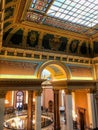 Elegant historic Iowa state capitol building