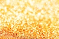 Gold defocused glitter background