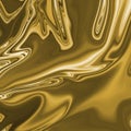 Gold Dense Liquid Surface Luxury Fabric Texture Graphic Background Royalty Free Stock Photo