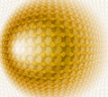 Gold design abstract Illustration Royalty Free Stock Photo