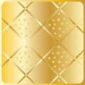 Gold diagonal geometric pattern