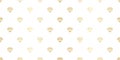 Gold diamonds seamless repeat pattern vector background