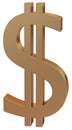 Gold Dollar / money symbol