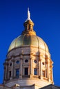 Dome of the Georgia State Capitol Royalty Free Stock Photo