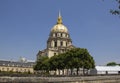 The gold dome of Les Invalides Paris