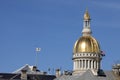 Gold dome of the New Jersey State Capitol Building Royalty Free Stock Photo