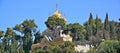 Gold Domes of church is dedicated to Mary Magdalene.