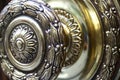 Gold door knob Royalty Free Stock Photo