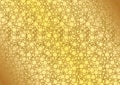 Gold Dotted Background