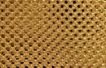 Gold double shiny braided metal mesh