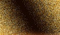 Gold Dust Paper Brown Dark Background. Rich