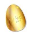 Gold Easter Egg