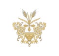 GOLD EMBROIDERY FOR LITURGICAL CLOTHES AND SACRED CEREMONIES