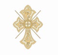 GOLD EMBROIDERY FOR LITURGICAL CLOTHES AND SACRED CEREMONIES