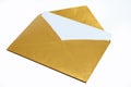 Gold envelope