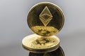 Gold Etherium Token on Bitcoin Token
